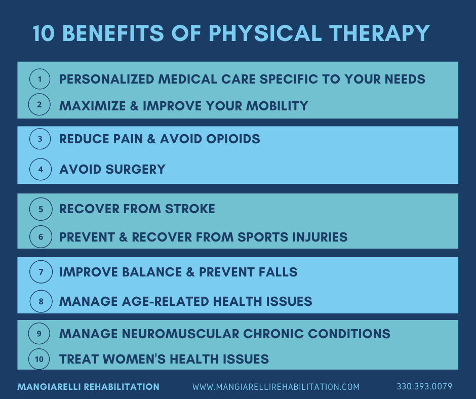 Benefits of physical therapy
