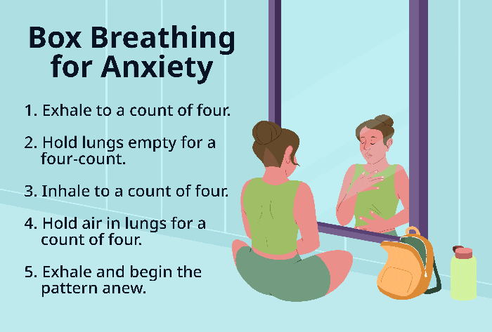 Deep breathing exercises for anxiety