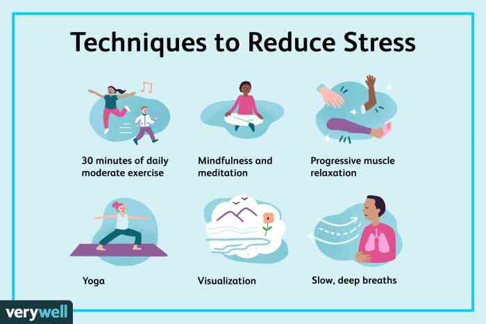 Stress reduction exercises