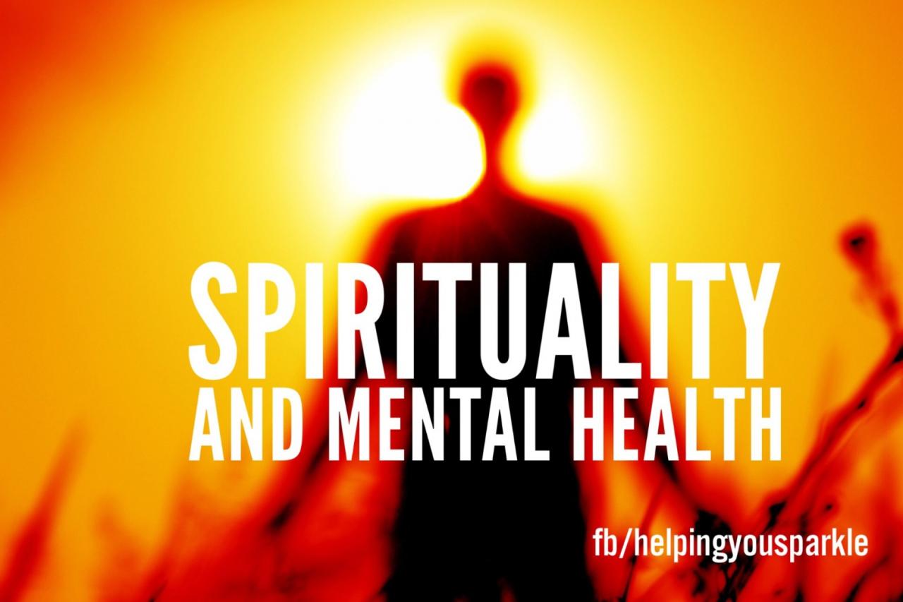 Spirituality and mental health